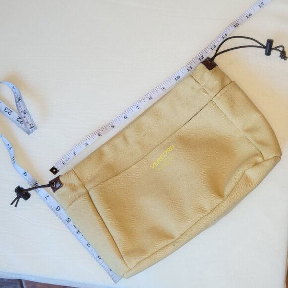 Vercord Canvas Handbag Organizer Purse Insert Khaki Large 10 Pockets - Picture 7 of 9